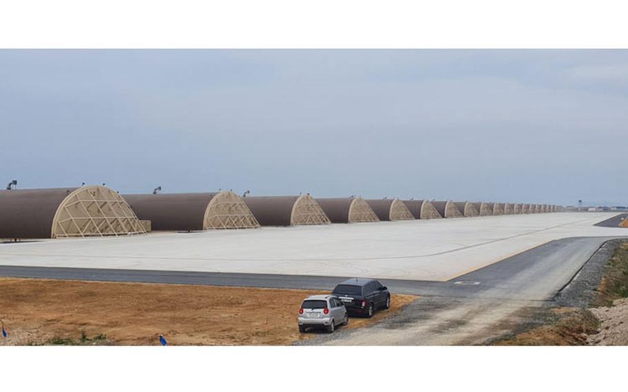 U, Kon-Kim, U.S. Army Corps of Engineers, Far East District engineer was instrumental in the completion of the hardened aircraft shelters project.