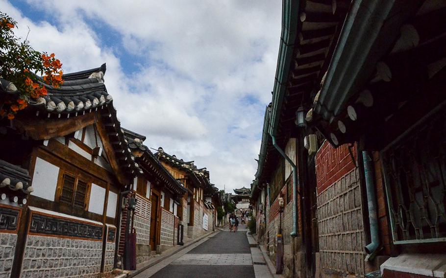 Bukchon’s homes date back hundreds of years.