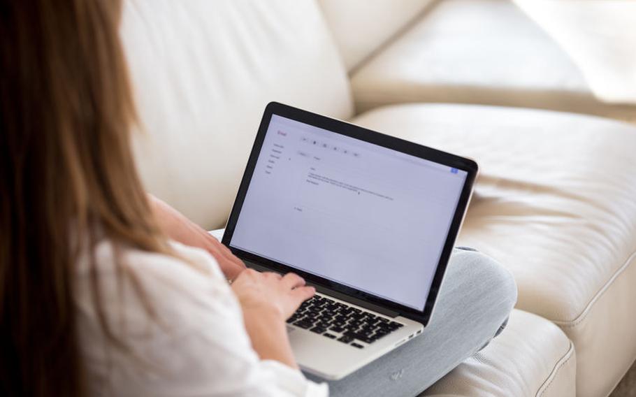 Woman on laptop