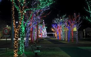 Camp Casey decorates all across the installation in the spirit of the holidays at Camp Casey, South Korea, Dec. 17.