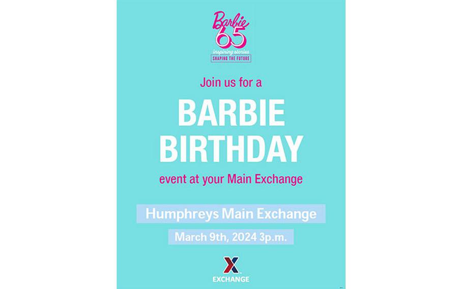 Barbie Birthday event