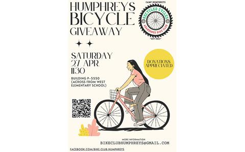Photo Of Humphreys Bicycle Giveaway