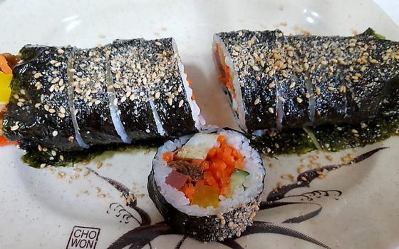 sushi rolls