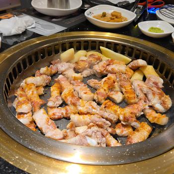 Korean BBQ meal