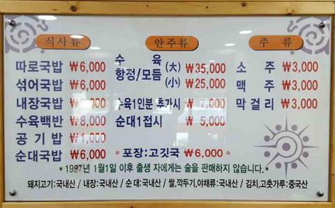 Photo Of A foreigner’s guide to reading a Korean menu