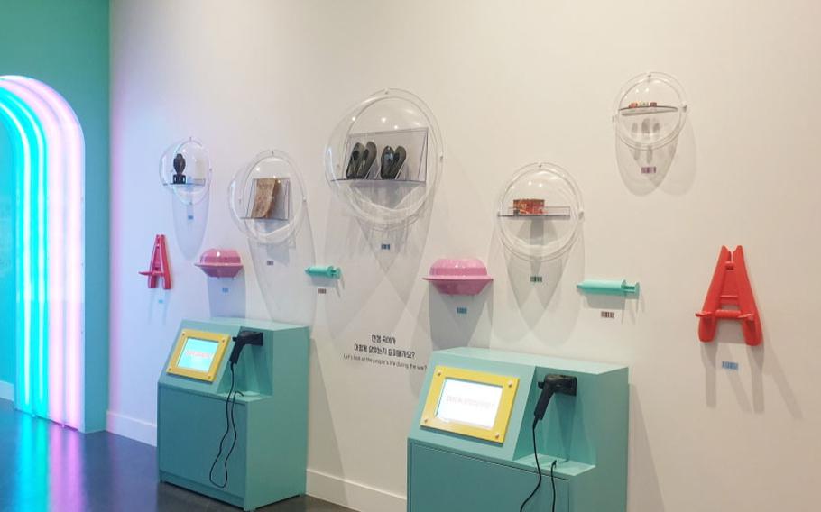 One of the exhibits.