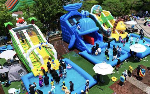 Photo Of Birds-eye view of Let’s Run Park Busan Gyeongnam.