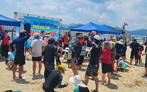 people enjoying on the beach.