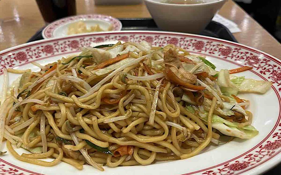 One of the noodle dishes at PeiPei.