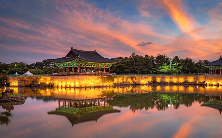 Donggung Palace and Wolji Pond.