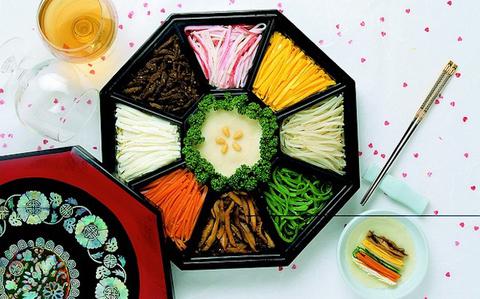 Photo Of One of the Korean food on the table.