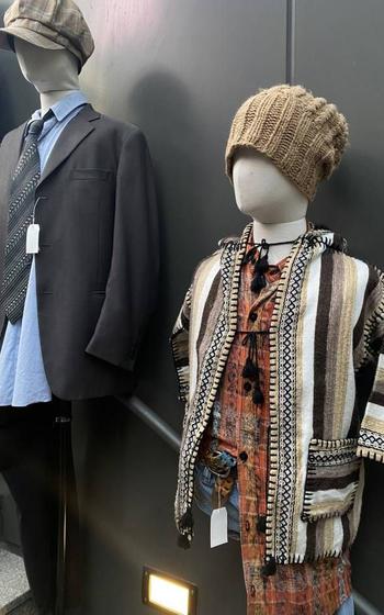 2 sets of clothing are displayed.