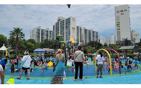 Fun in Korea: Tongyeong City opens children’s water play facilities ...