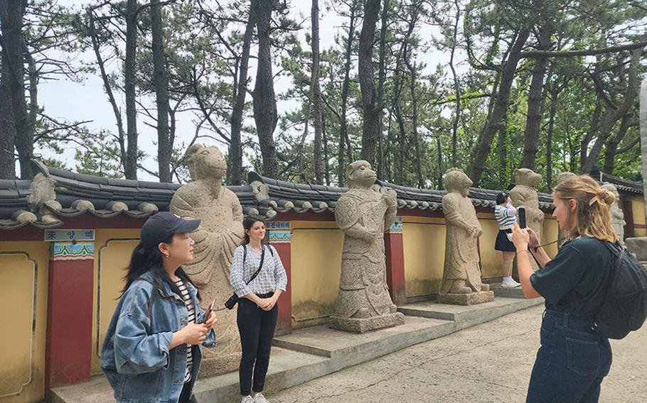 Statues of twelve zodiac animals