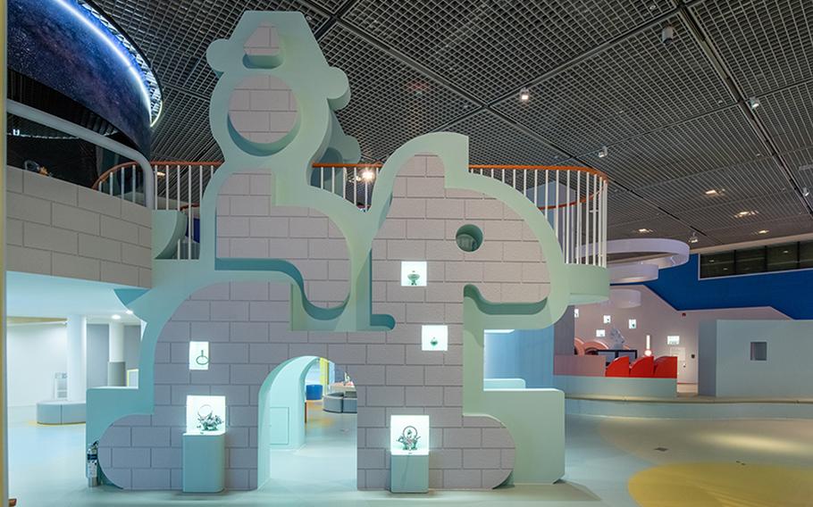 inside the Children’s Museum.