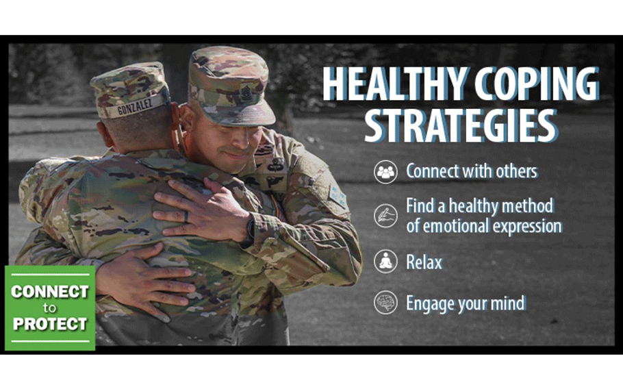 Service members are known for their strength, dedication, and resilience. Building healthy coping skills that enhance abilities to adapt positively to expected and unexpected life challenges plays a critical role in suicide prevention and reducing self-directed harmful behaviors. 