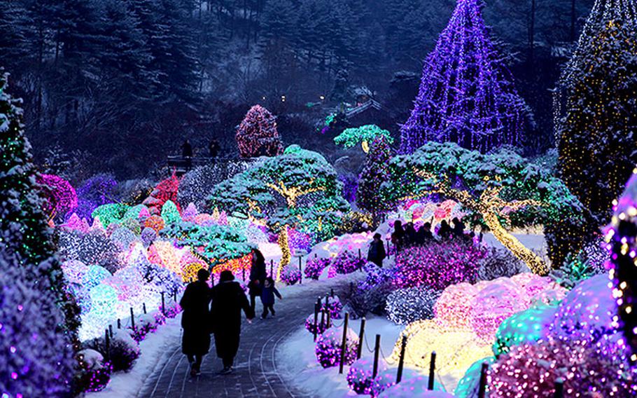 Lighting Festival at The Garden of Morning Calm (Credit: The Garden of Morning Calm)