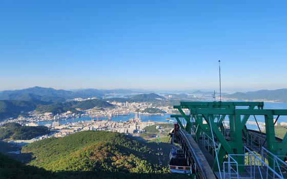 Tongyeong Cable Car (Photo by Hyemin Lee)