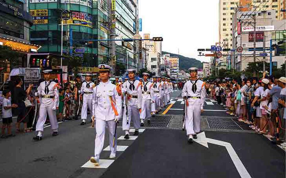 Tongyeong Hansan Battle Festival parade