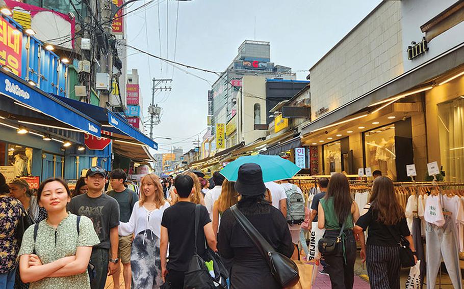 Shopping in Hongdae