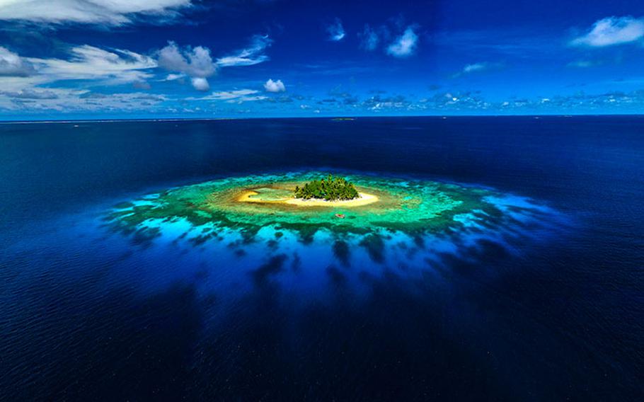 Famous Jeep Island, photo courtesy of Guam Visitors Bureau