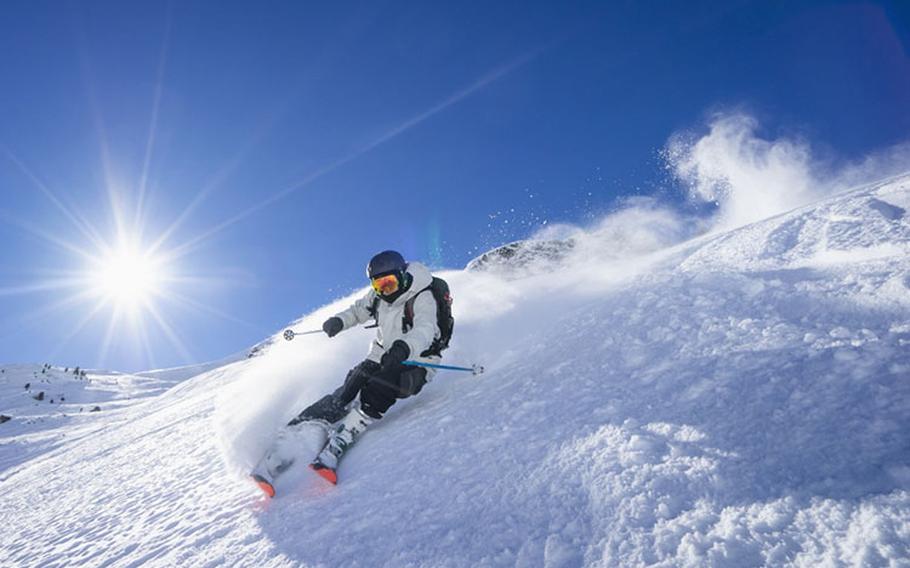 Skiing, an exciting winter activity. Photos courtesy of Korea Tourism Organization