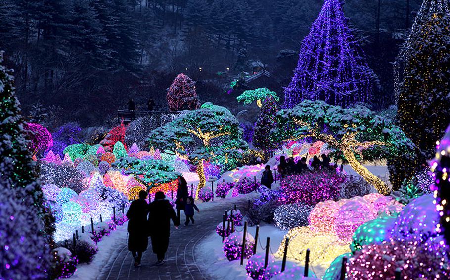 Lighting Festival at The Garden of Morning Calm (Credit: The Garden of Morning Calm)